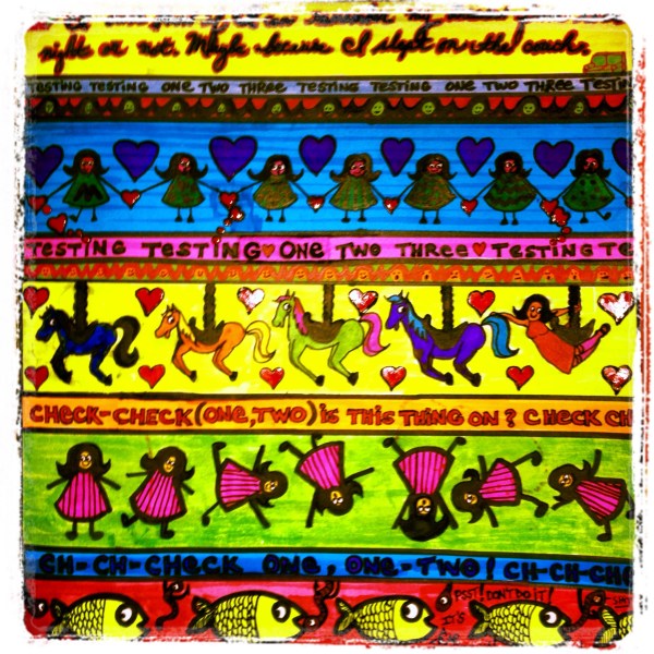 colorful fabric pattern