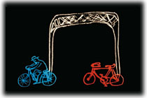 Bicycle built for two (for one)